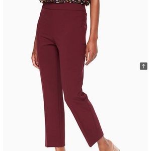 Maroon Kate Spade Cigarette Pant